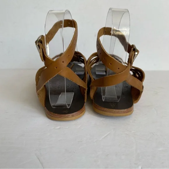 Free People Tan Strappy Sandals - Picture 10 of 11